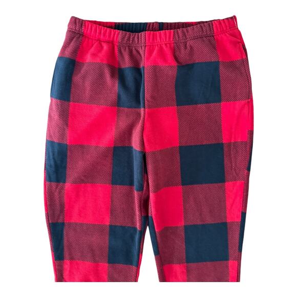 NWT Matching Printed Microfleece Pajama Set buffalo check old navy size medium - Picture 6 of 9